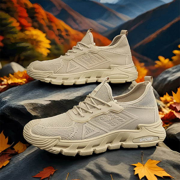 Men's Casual Travel Lightweight Mesh Hollow Sneakers