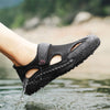 Men's Summer Beach Mesh Hollow Cap Toe Breathable Sandals