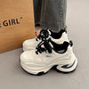 Women's Casual All-match Height-Enhancing Wedge Heel Sneakers