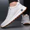 Men's Leisure Sports Travel Solid Color Breathable Wear-Resistant Sneakers
