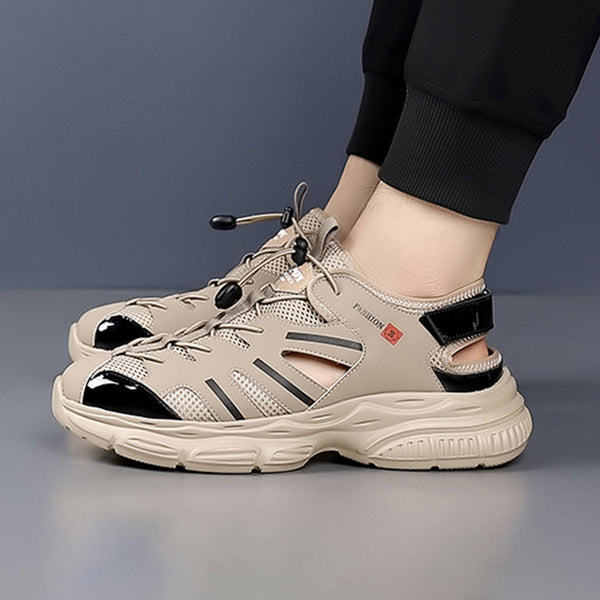 Men's Summer Outdoor Sports Mesh Thick-soled Non-slip Sandals