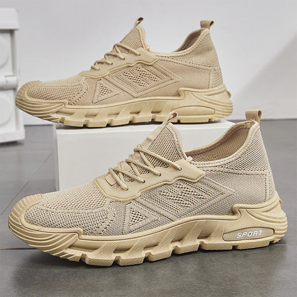 Men's Casual Travel Lightweight Mesh Hollow Sneakers