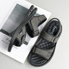 Men's Summer Casual Leather Lightweight Breathable Non-slip Sandals
