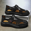 Men's Summer Beach Mesh Hollow Cap Toe Breathable Sandals