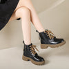 Women's Height-Enhancing Mid-heel Non-Slip Wear-Resistant Boots