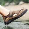 Men's Summer Beach Mesh Hollow Cap Toe Breathable Sandals