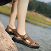 Men's Summer Beach Mesh Hollow Cap Toe Breathable Sandals