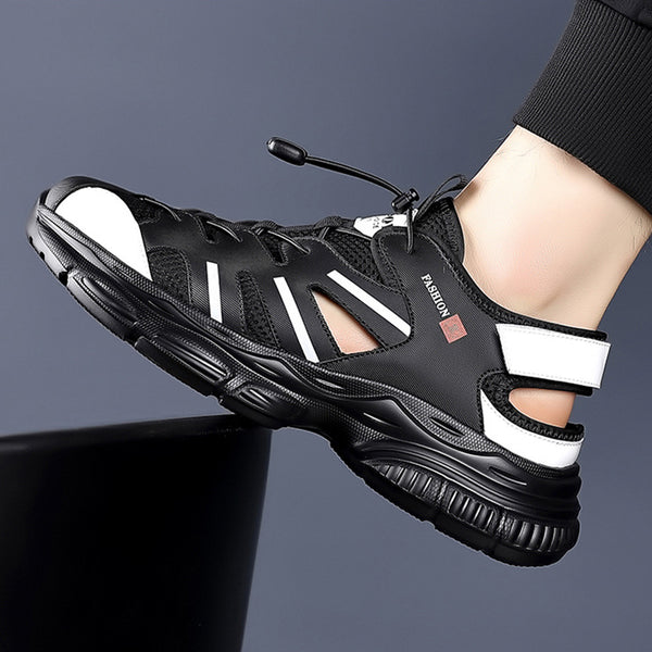 Men's Summer Outdoor Sports Mesh Thick-soled Non-slip Sandals