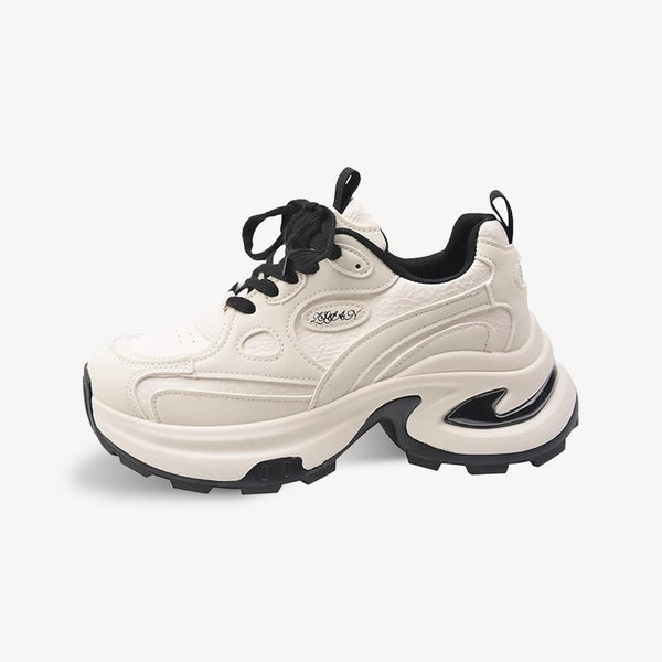 Women's Casual All-match Height-Enhancing Wedge Heel Sneakers