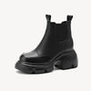 Women's Trendy Versatile Cowhide Comfortable Wear-Resistant High-Heeled Chelsea Boots