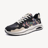 Men's Sports Canvas Breathable Lightweight Floral Pattern Dad Shoes Sneakers