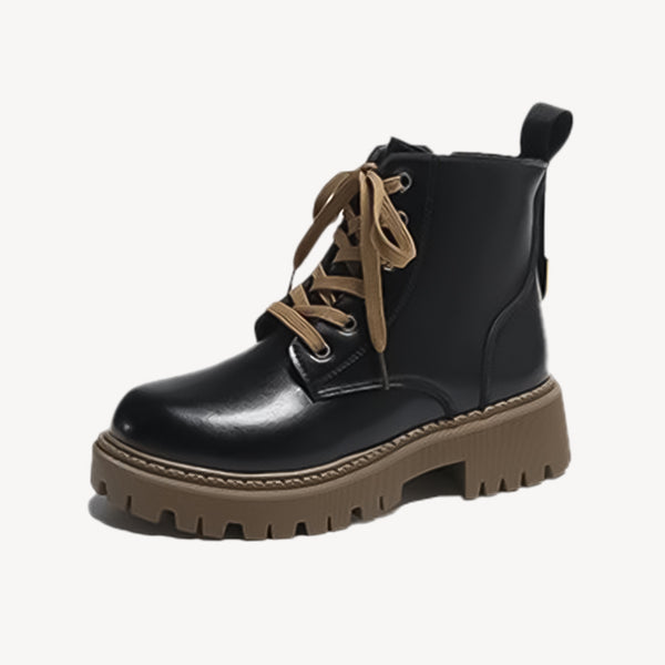 Women's Height-Enhancing Mid-heel Non-Slip Wear-Resistant Boots