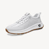 Men's Leisure Sports Travel Solid Color Breathable Wear-Resistant Sneakers